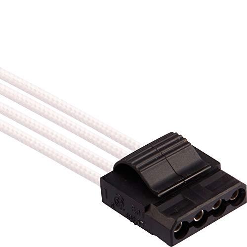 Corsair CORSAIR Premium Individually Sleeved PSU Cables Pro Kit for Corsair PSUs White, 2 Year Warranty