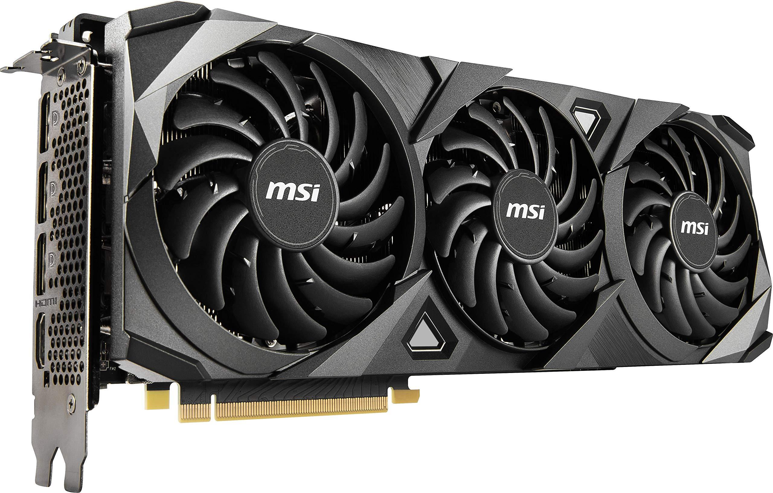 GIGABYTE MSI Gaming GeForce RTX 3090 24GB GDRR6X 384-Bit HDMI/DP Nvlink Torx Fan 3 Ampere Architecture OC Graphics Card (VENTUS 3X 24G OC)