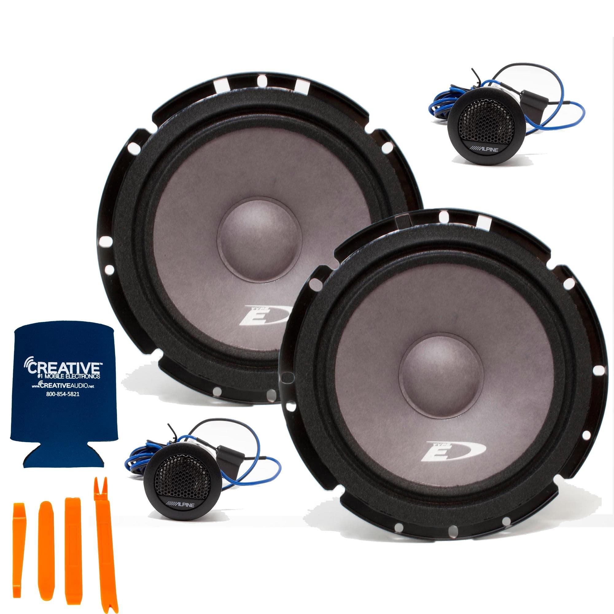 Alpine Alpine 2-Pairs SXE-1751S 6.5" Component Speakers