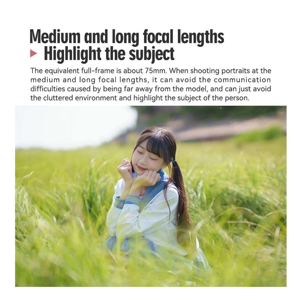 TTARTISAN TTArtisan 50mm F0.95 APS-C Large Aperture Portrait Prime Lens for L-Mount Camera Lecia T, TL, TL2, CL, Sigma FP