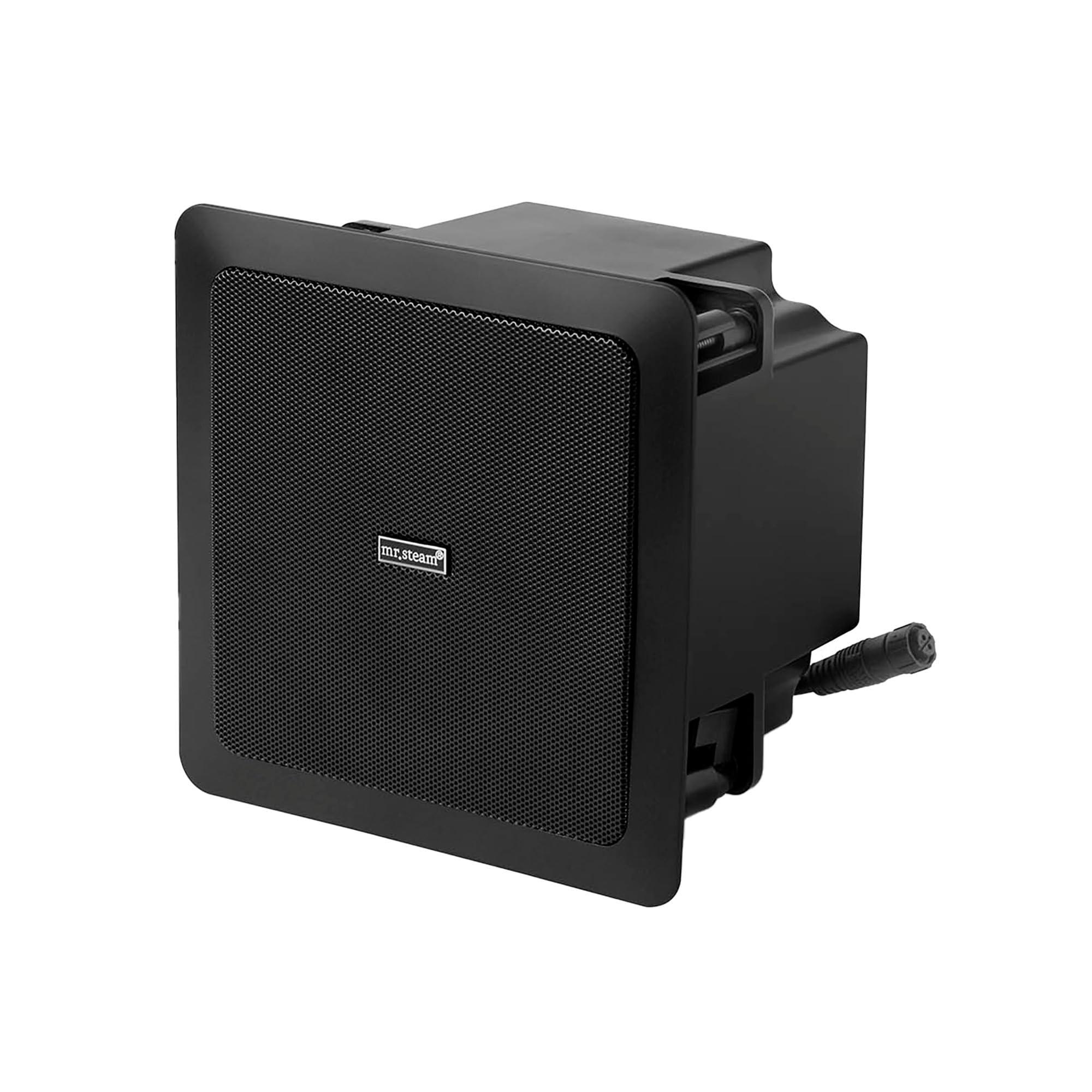 Mr. Steam mr.steam MusicTherapy 7.5 (in.) 120-Watt Bluetooth Wireless Speaker, Black