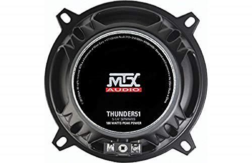 MTX MTX Audio THUNDER51 90-Watt RMS 2- Way Component Speakers Pair, 5.25 inch