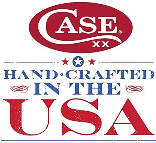 Case Case WR XX Pocket Knife Natural Smooth Bone Trapper Veterinarian Item #9144577 - (6254 SS) - Length Closed: 4 1/8 Inches