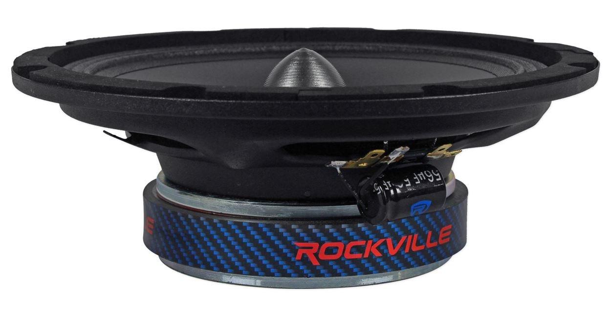 Rockville Rockville (4) RXM88 8" 500w 8 Ohm Mid-Range Drivers Speakers, Made w/Kevlar Cone