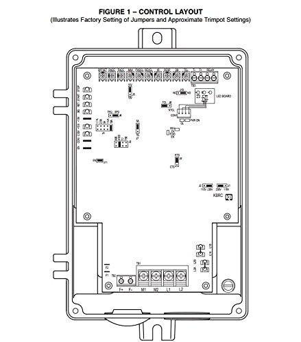 KB KB Electronics KBRC-240D Black Part No. 8840 NEMA 4X, IP65 DC Drive Regen Reversing Rating: 1 HP, 11 Amps @ 115 2 HP, 11 Amps @230 VAC