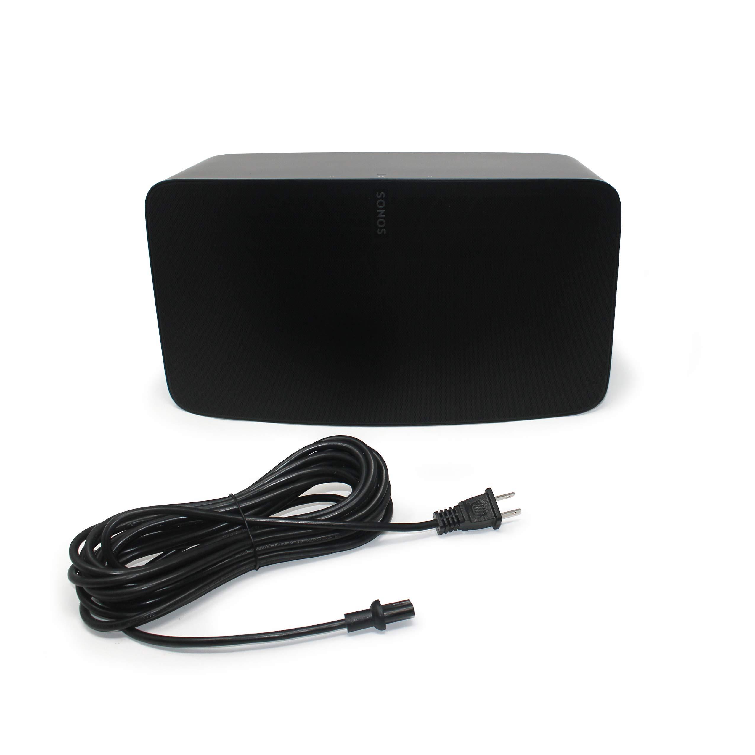 VEBNER Vebner 3-Foot Power Cord Compatible with Sonos Five, Sonos Play 5, Sonos Beam, Sonos Ray, Sonos Arc, Arc Ultra, Sonos Amp, Sonos Playbase, Sonos Sub Gen 3 and Sonos Sub Mini - Black