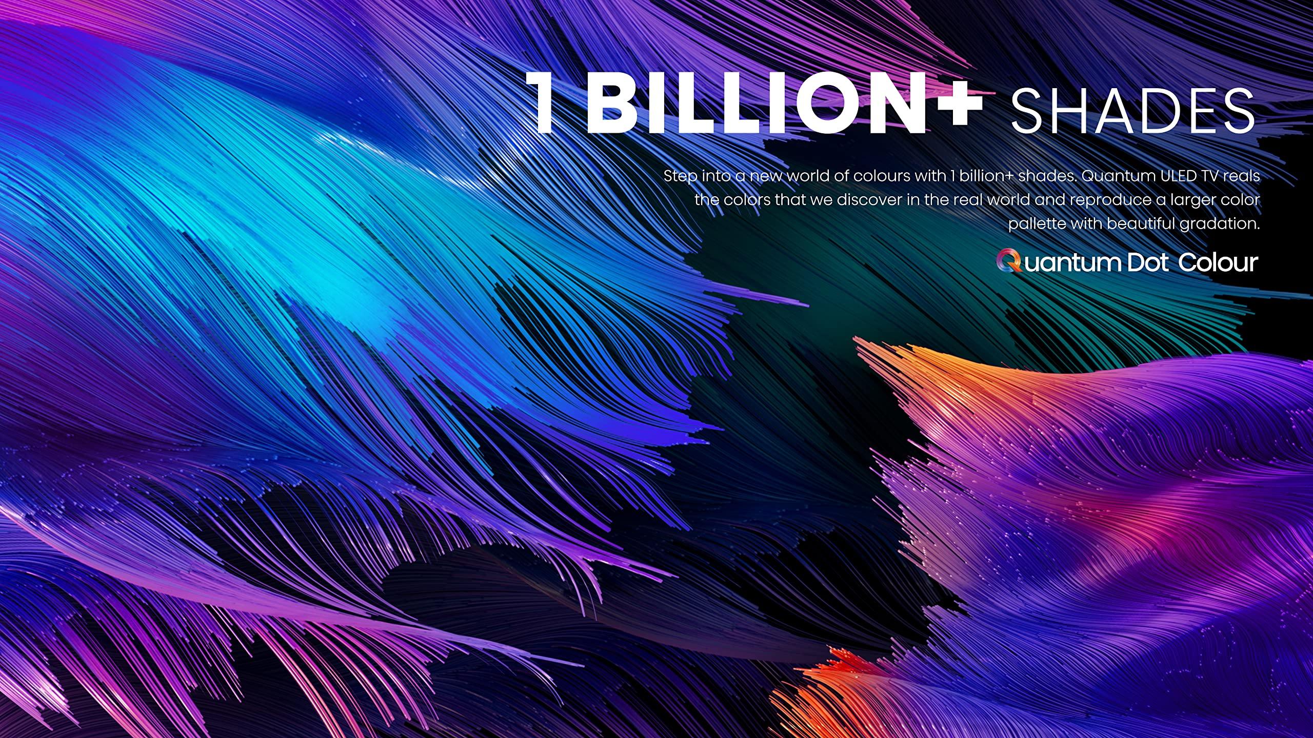 Hisense Hisense ULED 4K Premium 75U6H Quantum Dot QLED Series 75-Inch Smart Google TV, Dolby Vision Atmos, Voice Remote, Compatible with Alexa (2022 Model) Black