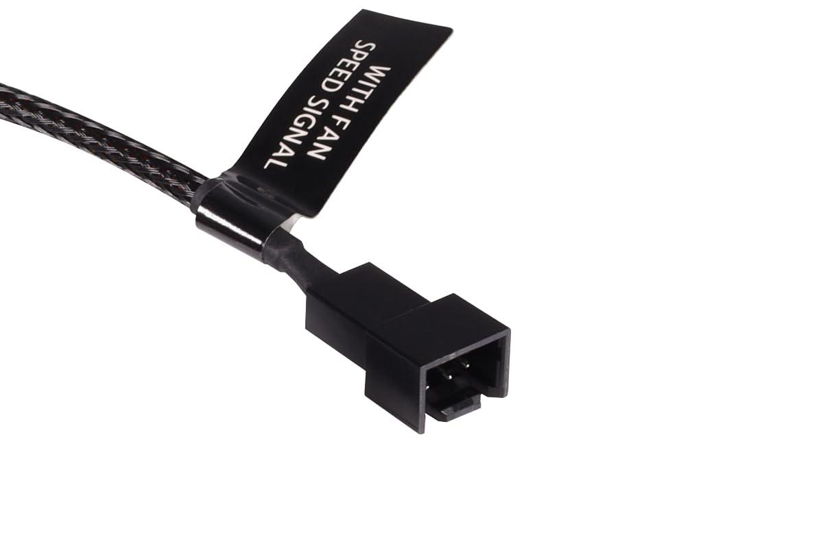 Alphacool Alphacool Y-Splitter 3-Pin to 3X 3-Pin Cable, 30cm