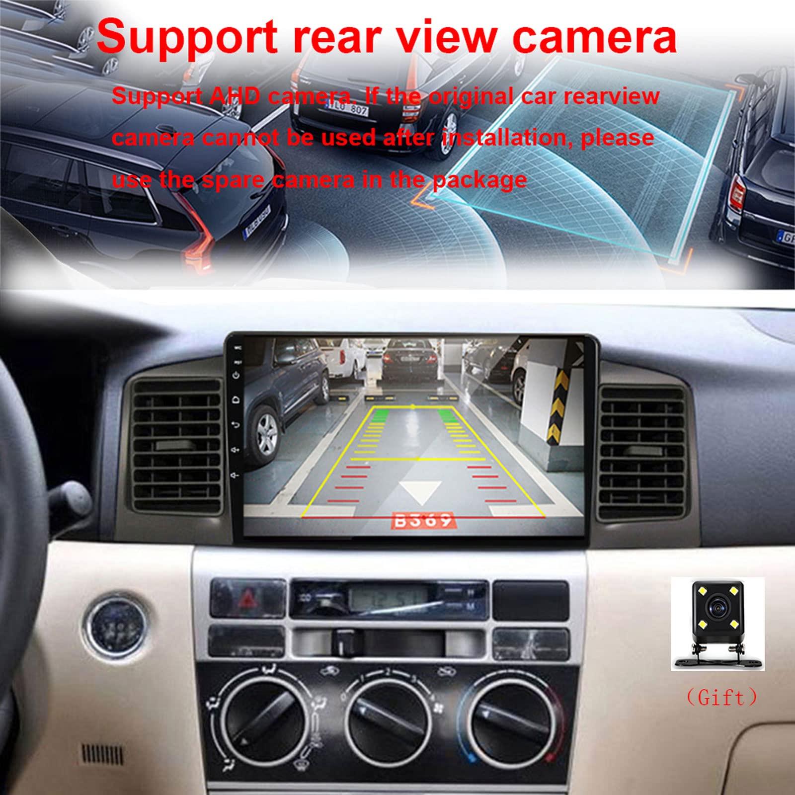 ZEARLY ZEARLY Double Din Car Stereo for Honda Odyssey 3 RL3 RL4 2003~2008 Compatible with Carplay, 9 Inch Touchscreen Car Stereo with Bluetooth MP5 Player, Backup Camera, Mirror Link, FM Car Radio,M600s