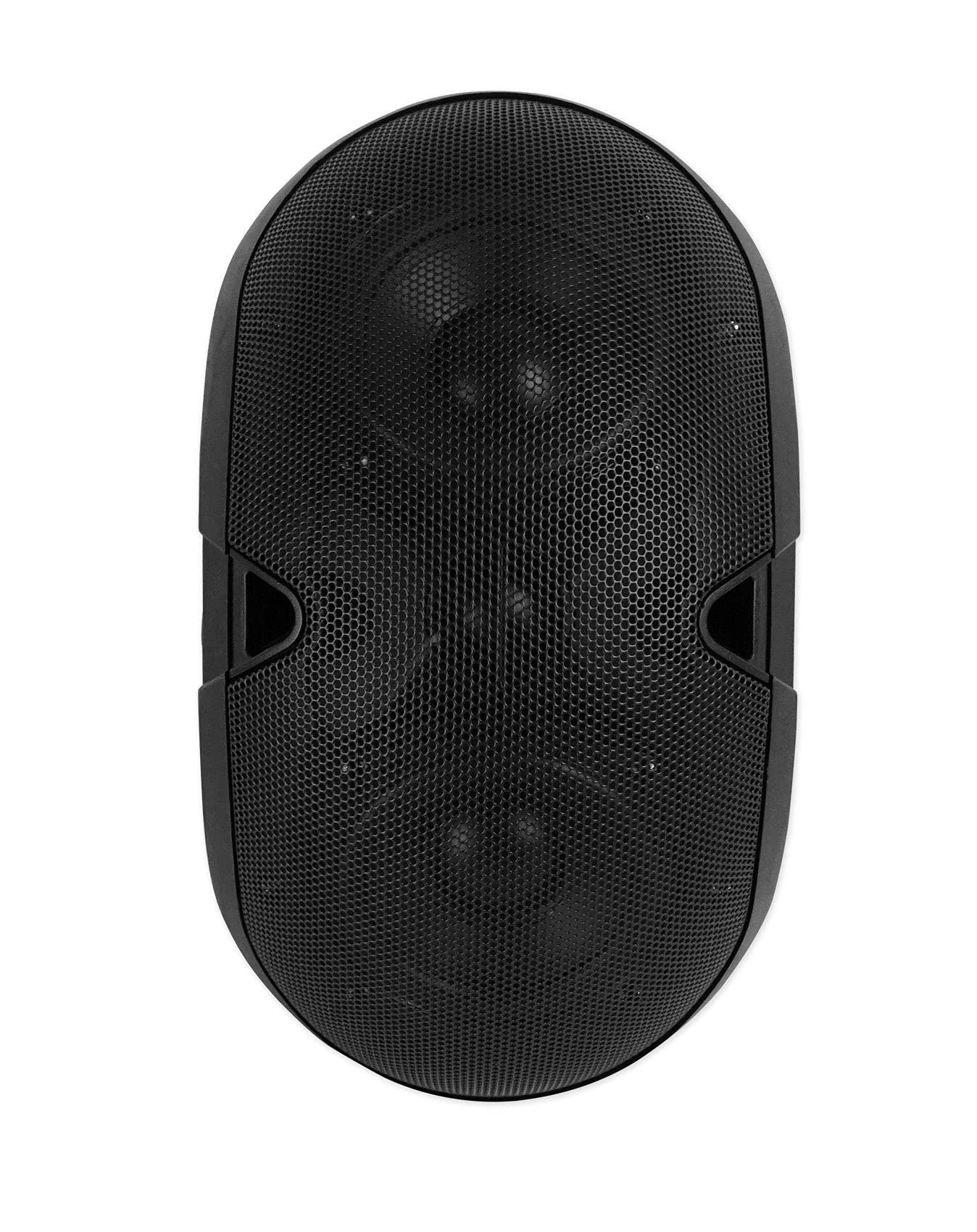 Rockville Rockville D4-8 Black Dual 4" Swivel Indoor/Outdoor Patio Speaker for Restaurant