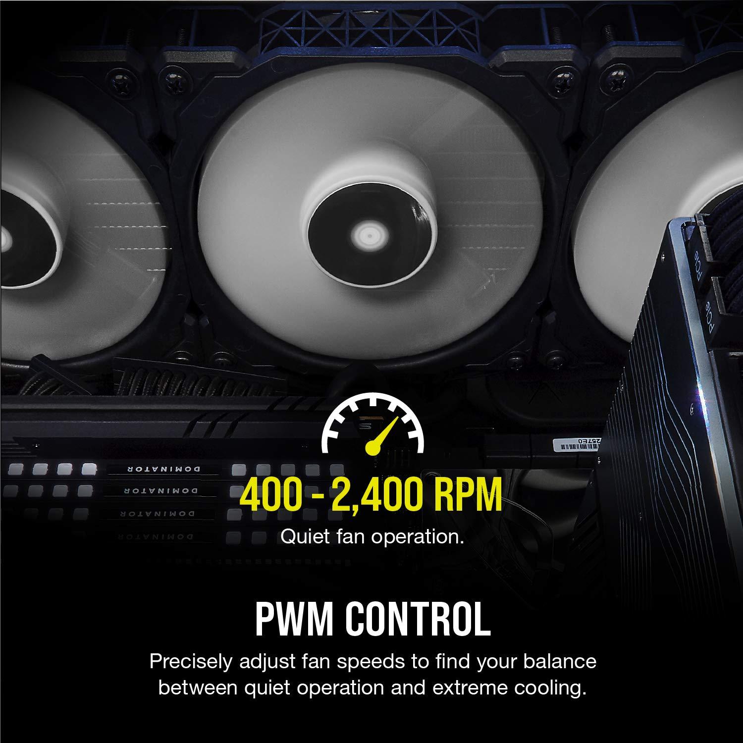 Corsair Corsair ML120 120mm PWM Magnetic Levitation Fan (CO-9050049-WW)