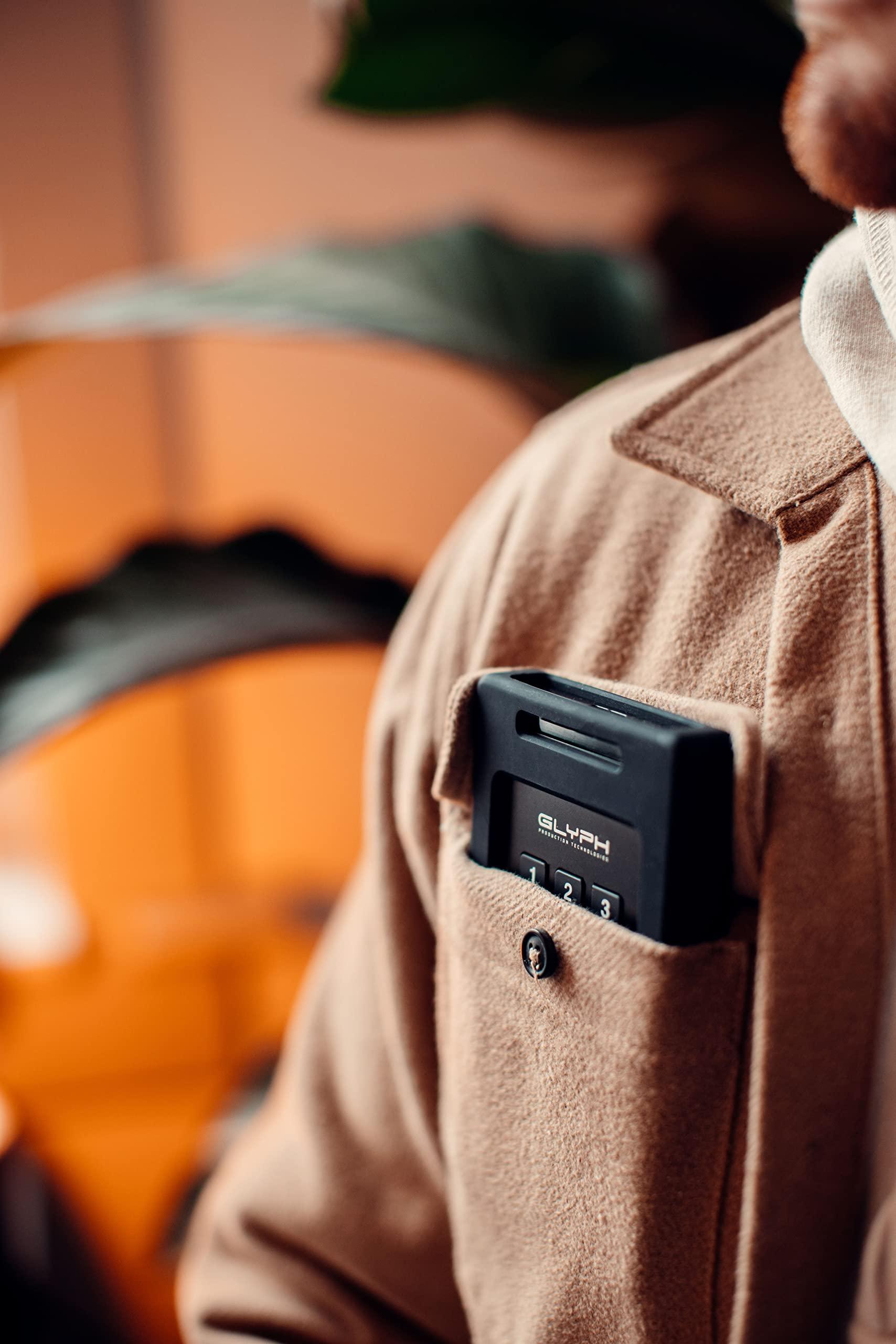 Glyph Production Technologies Glyph SecureDrive+ 2TB Professional Encrypted Rugged Mobile Hard Drive with Keypad