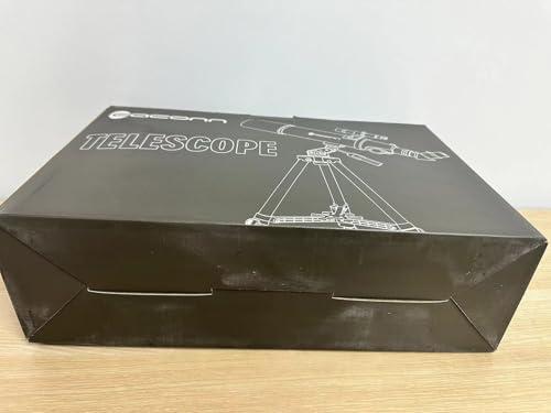 EACONN Telescopes for Adults Astronomy, 80mm Aperture 600mm Refractor Telescope for Kids & Beginners, Compact and Portable Travel Telescopio with Backpack