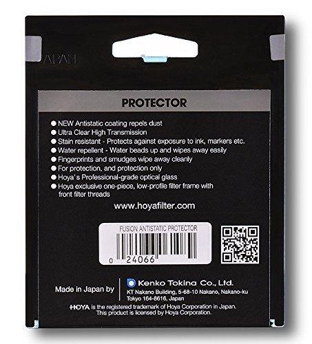 Hoya Hoya 95mm Fusion Antistatic Protector Filter for Camera Black