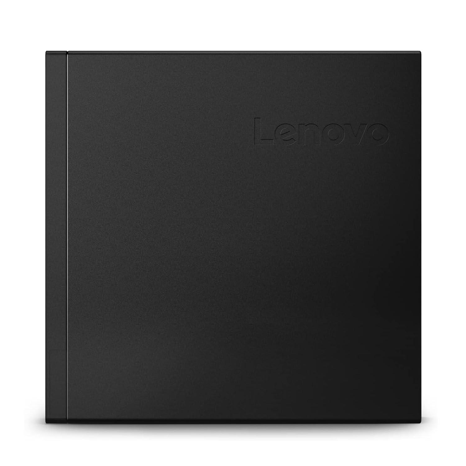 Lenovo Lenovo ThinkCentre M625q Mini Form Factor Business Desktop, AMD Dual-Core Processor, 8GB RAM, 512GB SSD, Display Ports, RJ-45, No Wi-Fi, Multiple USB Ports, Windows 10 Pro, Black