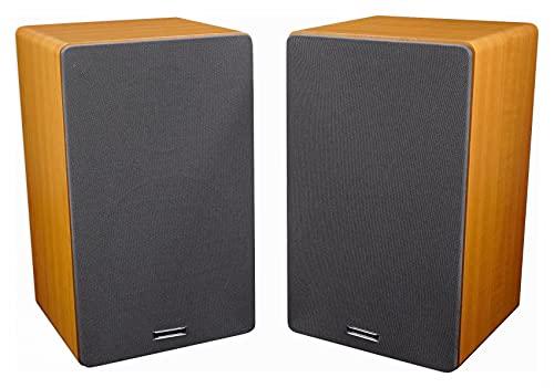 Rockville Rockville (2) RockShelf 68C 400w Wood 6.5"" Home Theater Bookshelf Speakers/8 Ohm, ROCKSHELF 68C V2