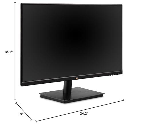 ViewSonic ViewSonic VA2709M 27 Inch IPS Full HD 1080p Monitor with 100Hz, Thin Bezels, Eye Care, HDMI, VGA Inputs for Home and Office
