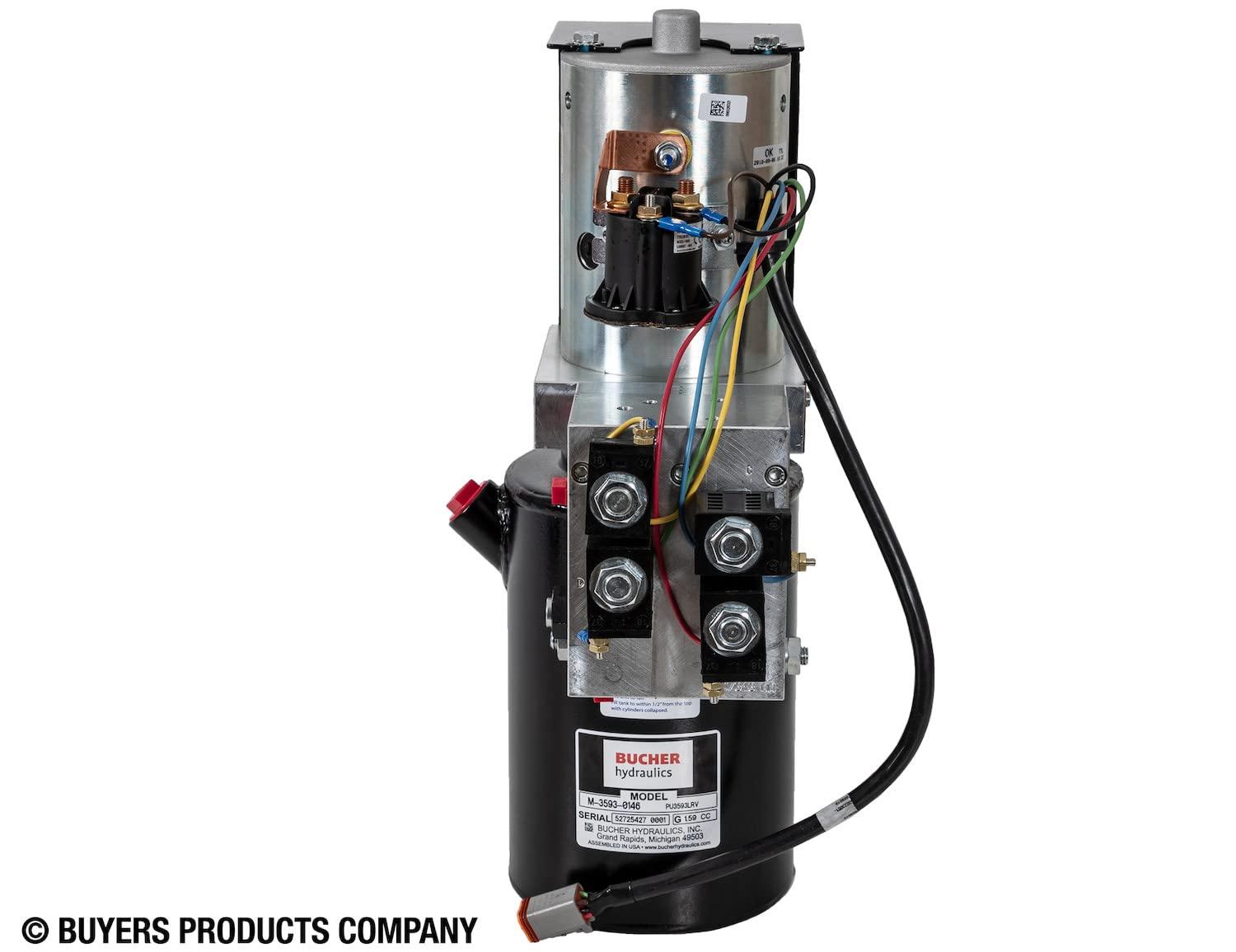 Buyers Products Company Buyers Products PU3593LRV Power Unit (Power Unit 4W/3W (1) Gal Rsvr Vertical)