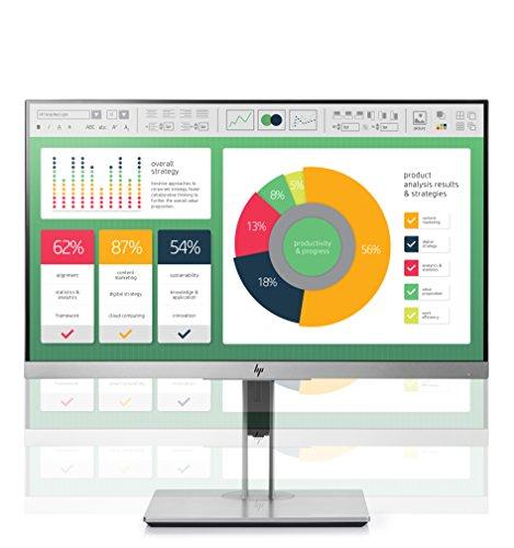 HP HP EliteDisplay E223 21.5-Inch Screen LED-Lit Monitor Silver (1FH45AA#ABA)