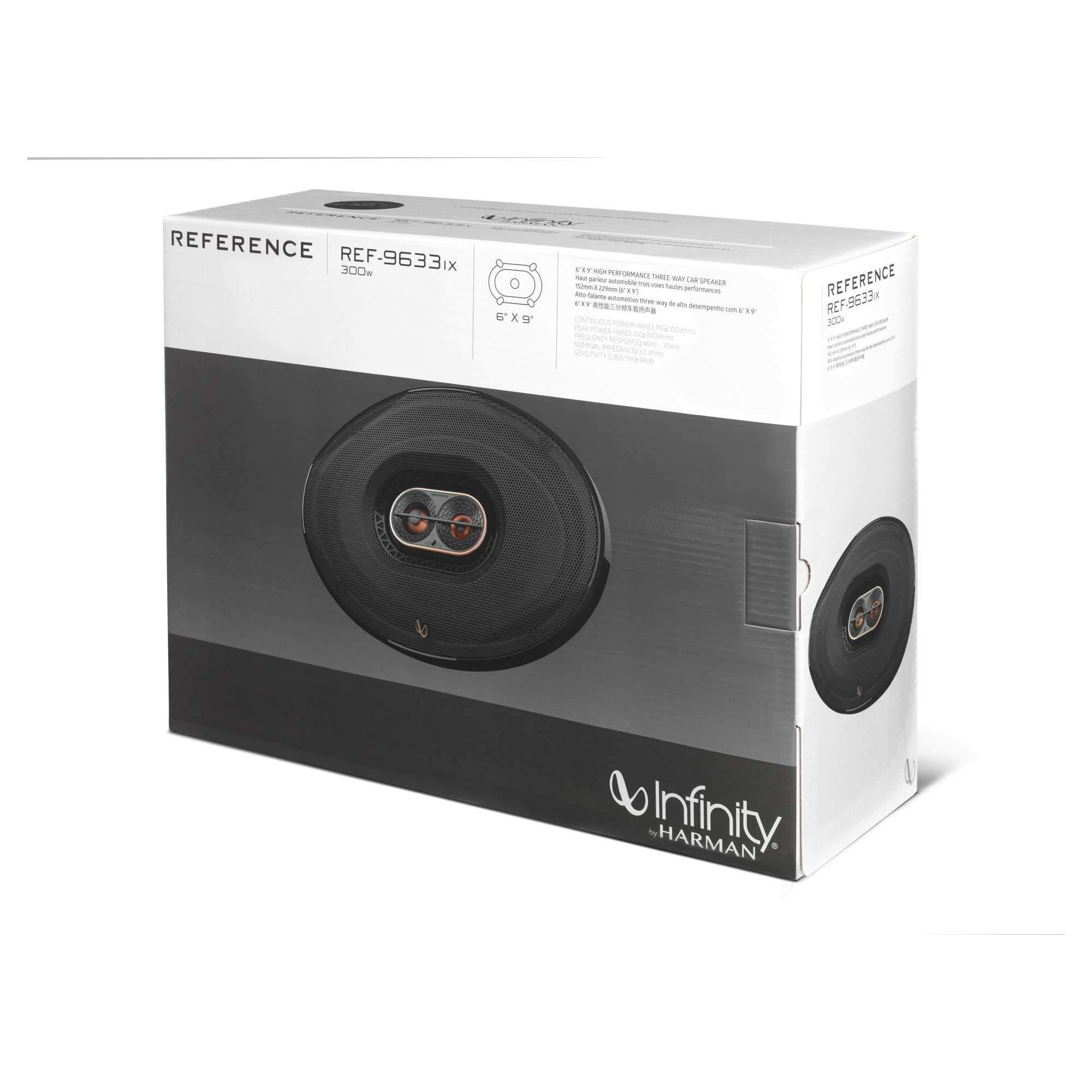 Infinity Infinity REF-9633IX Reference 6x9 Inch Three Way Car Audio Speakers