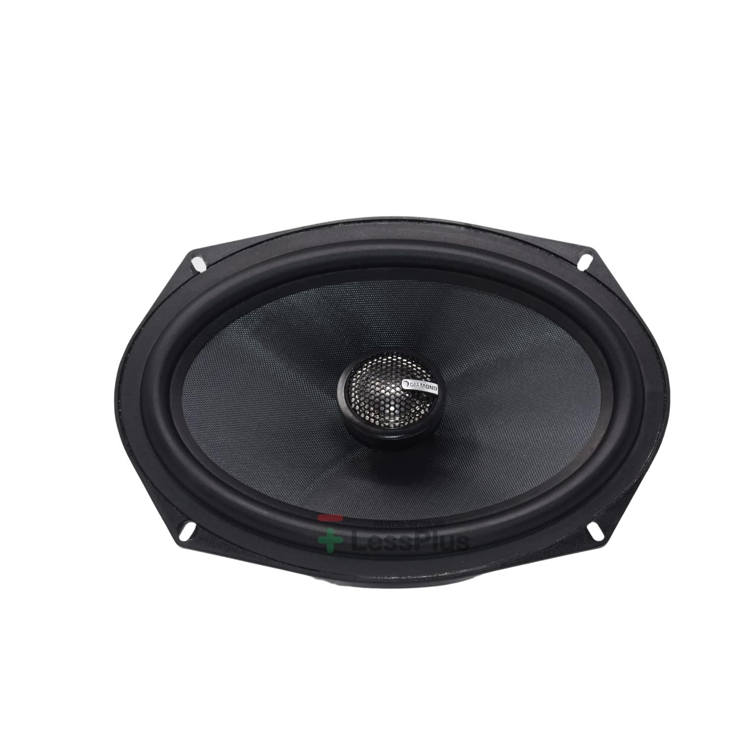 Diamond Audio Diamond Audio DES692 6"x9" 75W RMS Elite Series 2-Way Coaxial Speaker System