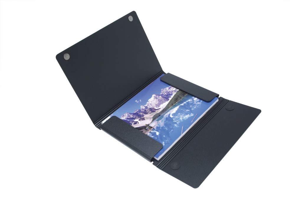 ITOYA Itoya Profolio, Magnet Closure Portfolio Case, 11x17 inches (MG-1117BK)