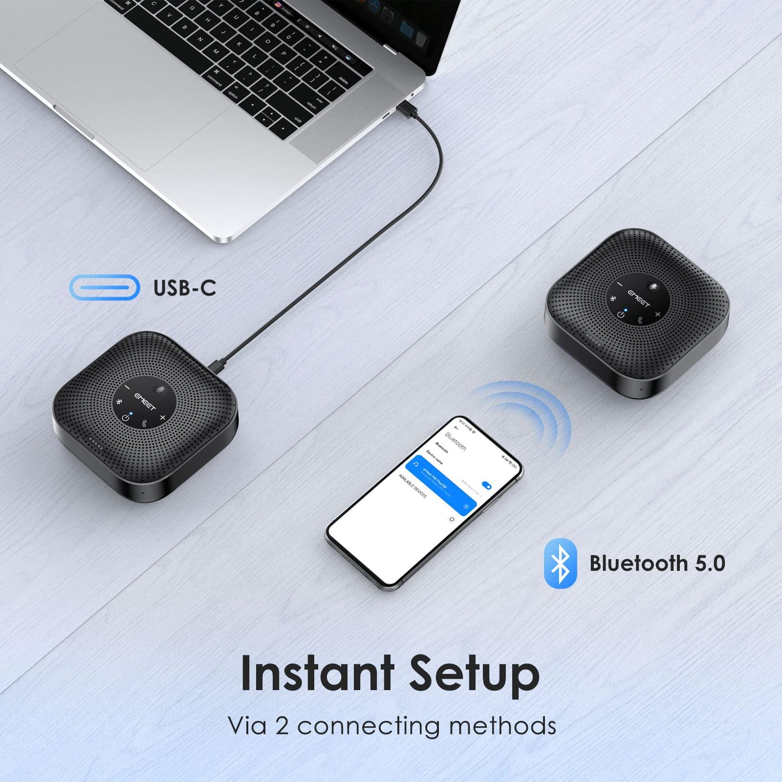 EMEET EMEET M0 Plus USB Bluetooth Speakerphone+M1A USB Speaker
