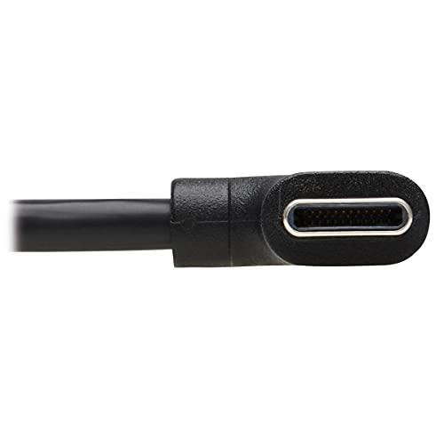 Tripp Lite Tripp Lite USB C Charging Cable USB 2.0 M/M 60W PD Charging Right-Angle 2M (U040-02M-C-RA)
