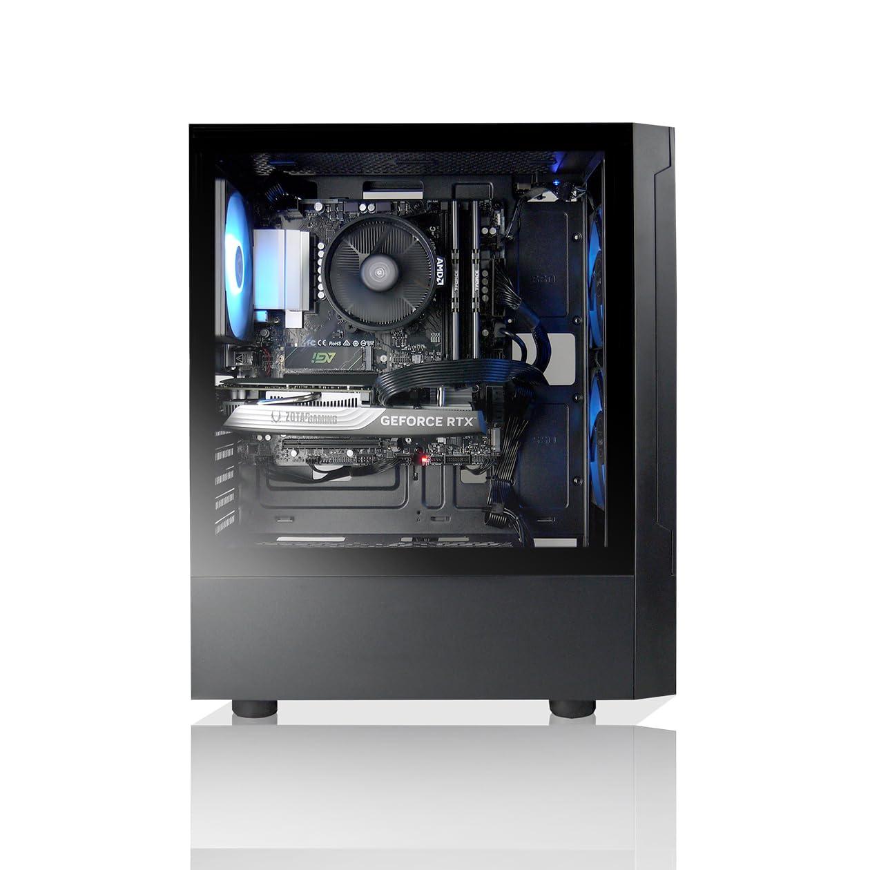 AVGPC AVGPC Max Gaming PC - Intel Core i3 10105F, RTX 3050 6G, 16GB RAM, 1TB M.2 NVMe SSD, Windows 11 Home, WiFi