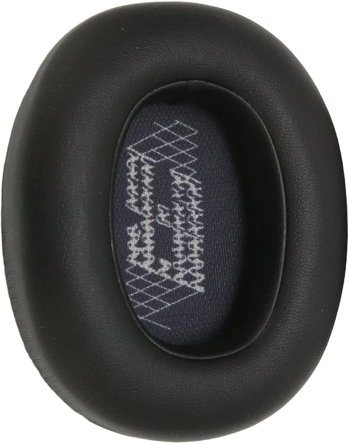 AIKKAUK Replacement Ear Pads Compatible with JBL Live 650BTNC Headphones. Soft Protein Leather Combined with Memory Foam Replace Ear Pads for Repair Accessories - Black
