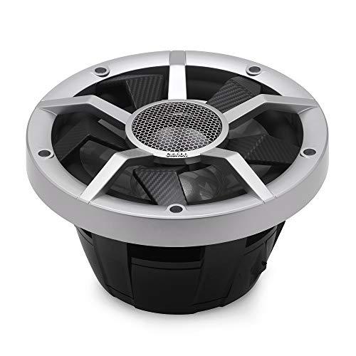 Clarion Clarion CM2513WL 10-inch Marine Subwoofer 250W RMS Power handling Dual 2 ohm Voice coils Built-in RGB Illumination Includes Black & Silver Grilles