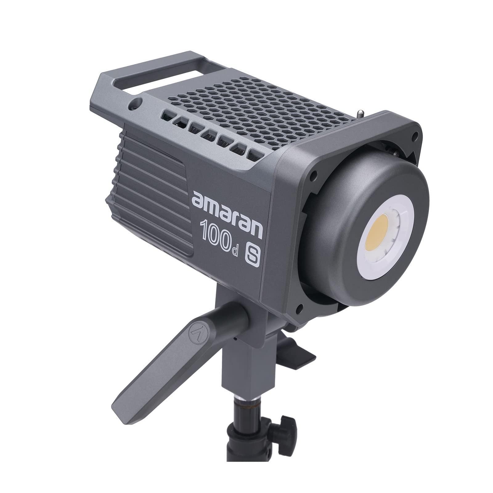 Aputure Aputure Amaran 100d S Bowens Mount LED Video Studio Light 100W 5600k Daylight with Bluetooth App Control for Interviews, Portrait Photography, Video Production