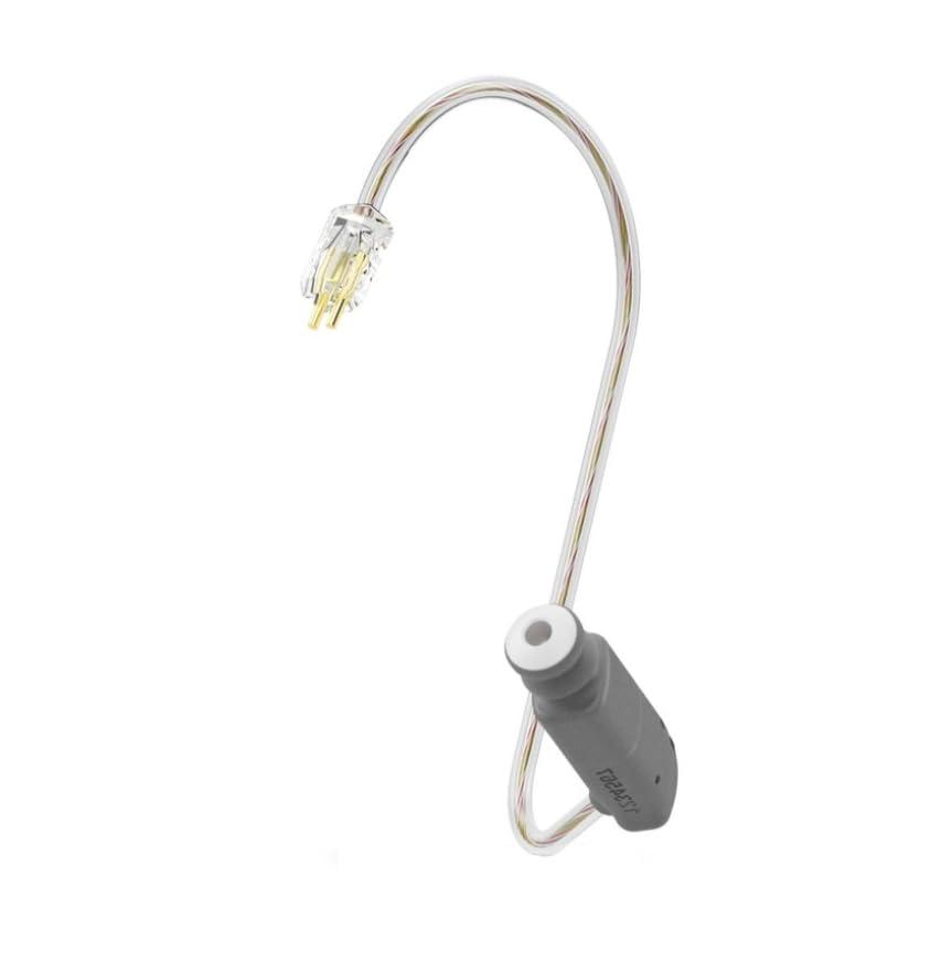 Audique Widex EasyWear V1 Receiver Wire - Compatible with Widex Dream, Unique, Beyond, Evoke and Non-Rechargeable Moment Hearing Aids (Right Ear, Medium, Size 4)