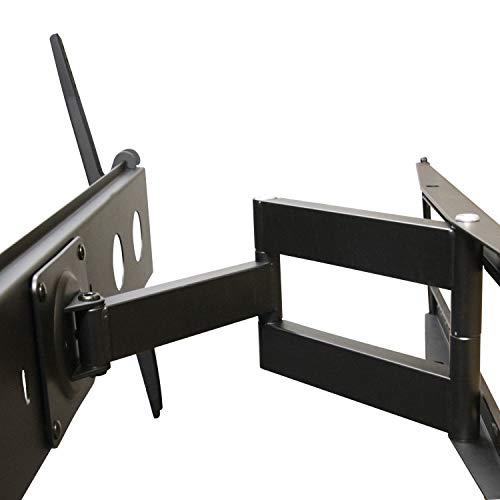 TygerClaw Homevision Technology LCD4097BLK 42\" to 83\" Full Motion Wall Mount, Black