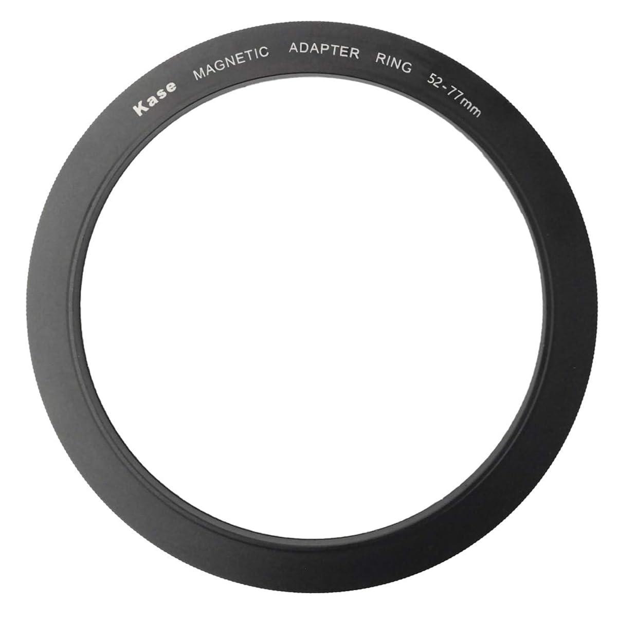 Kase Kase Magnetic 52-77mm 52mm to 77mm Filter Step-Up Adapter Ring for Wolverine Magnetic Filters 52 77