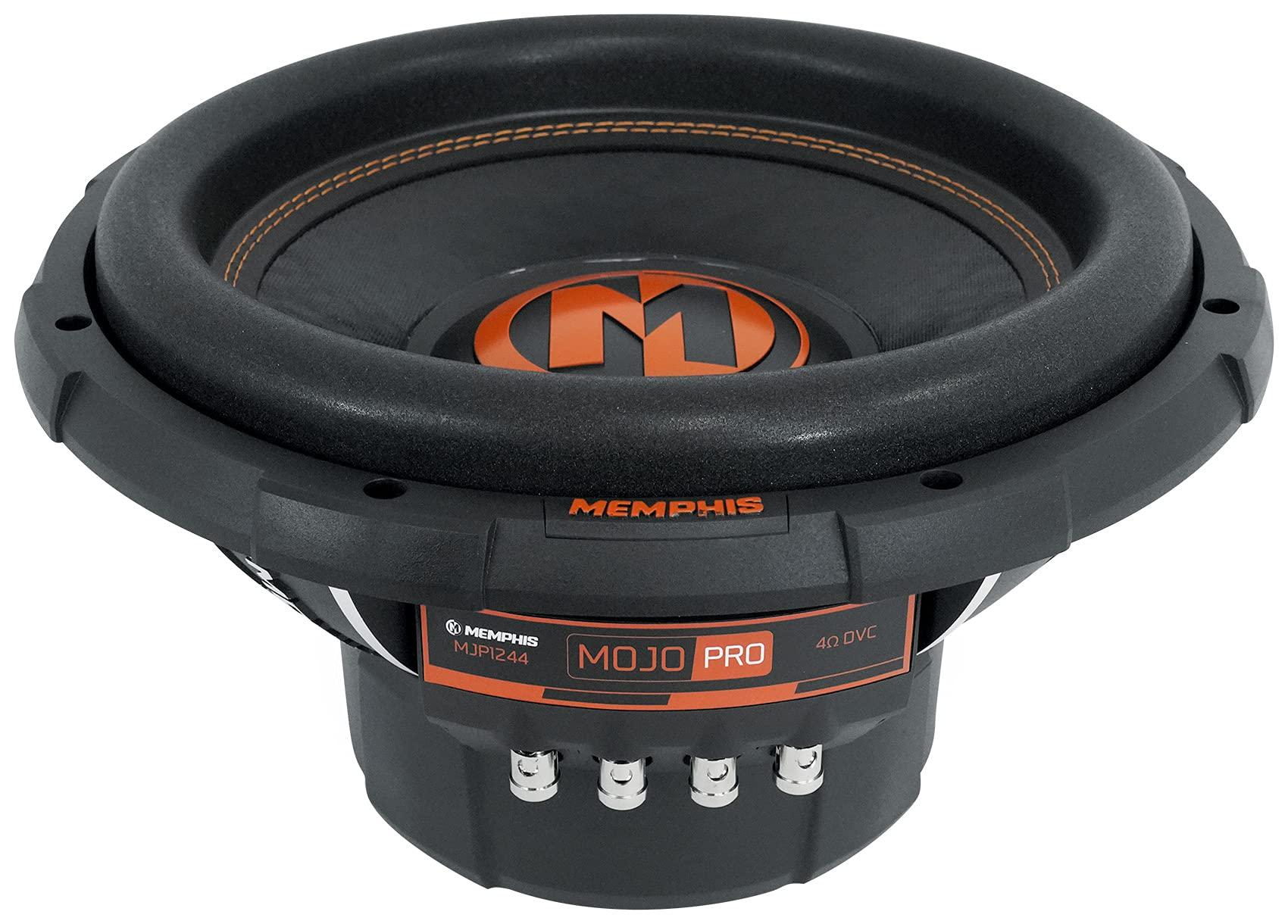 Memphis (2) Memphis Audio MJP1244 12\" 1500w MOJO Pro Car Audio Subwoofers DVC 4 ohm Subs