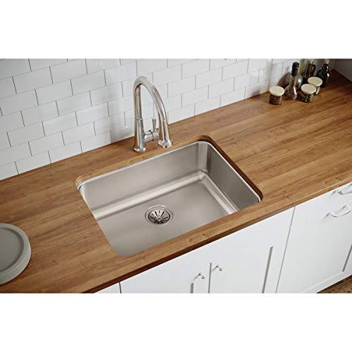 Elkay Elkay Lustertone Classic Stainless Steel 25-1/2" x 19-1/4" x 8", Single Bowl Undermount Sink