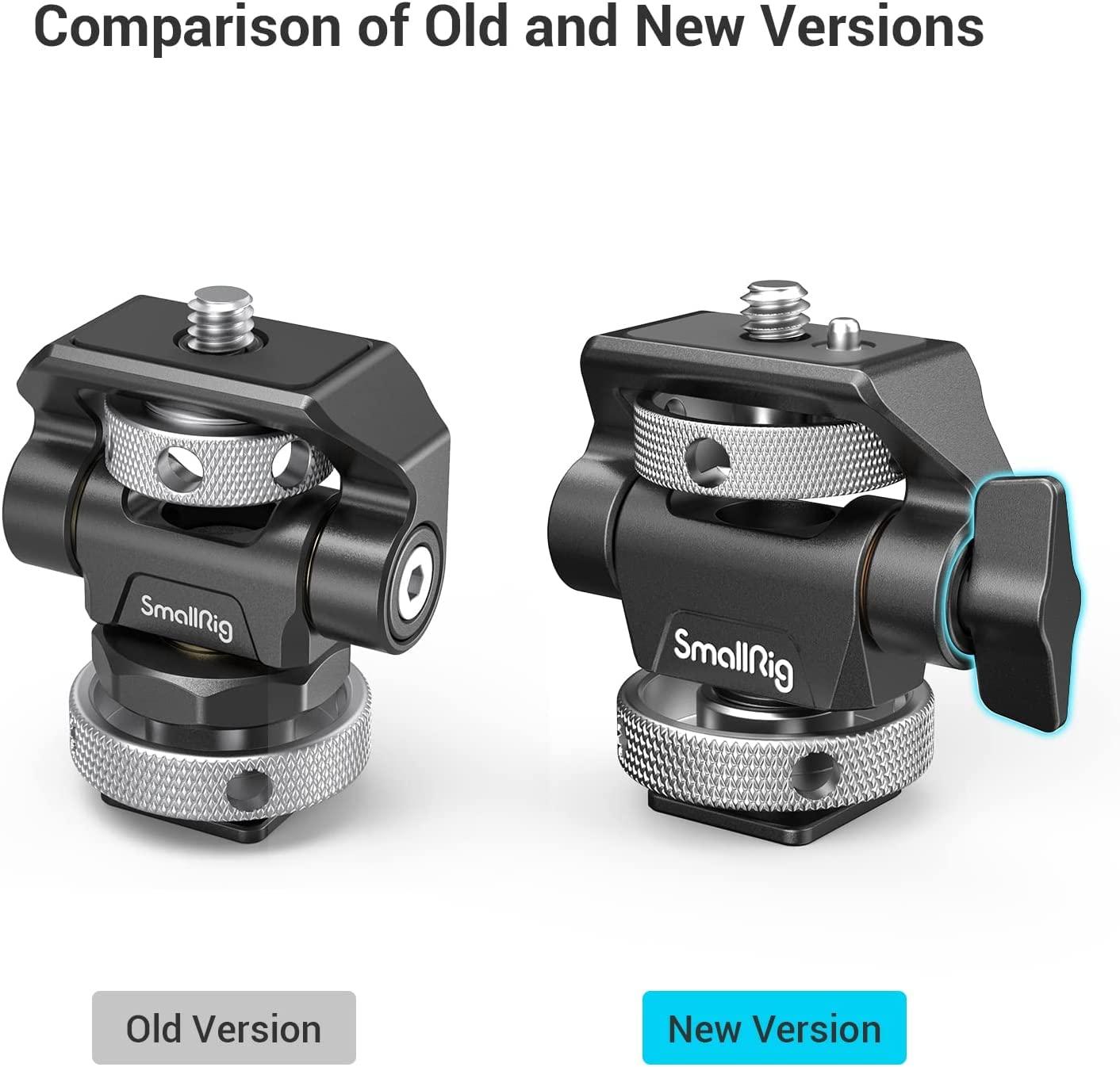 SMALLRIG SMALLRIG Field Monitor Mount Monitor Holder Swivel and Tilt Adjustable with Cold Shoe Mount for 5\" and 7\" Monitor - 2905