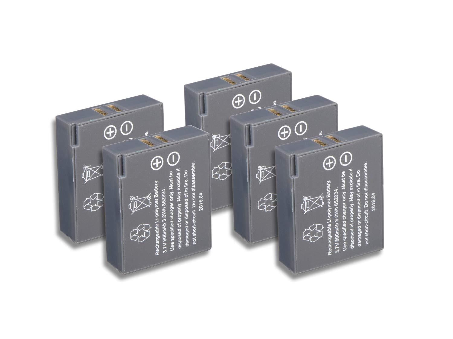 EARTEC Eartec UL5D Ultralite-HD 5-Person Full Duplex Wireless Intercom Headset Communication System, Dual Ear Headsets, Up to 1000ft Range, U.S. Company