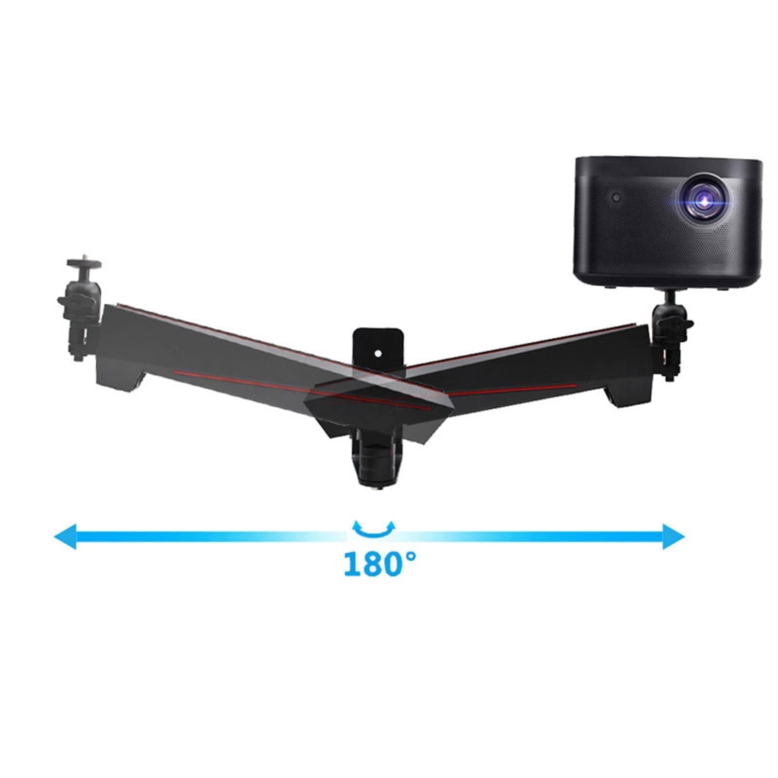 GLigeT GLigeT Projector Mount Stand Projector Shelf Micro Universal Projector Wall Mount Rack Living Room Bedroom Conference Room Rotating Heavy-Duty Projector Shelf Adjustable Projector Ceiling Mount