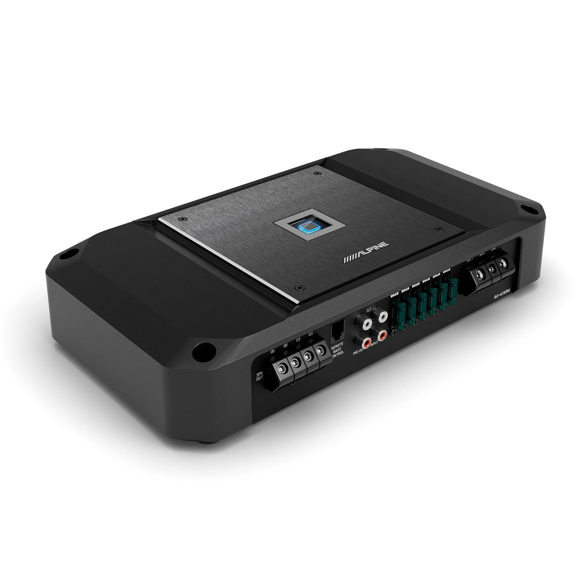 Alpine Alpine R2-W12D2 12" 2250W Peak Dual 2-Ohm Subwoofer R2-A150M 1500W RMS Monoblock Amplifier Bundle - Ultimate R-Series Car Audio Upgrade