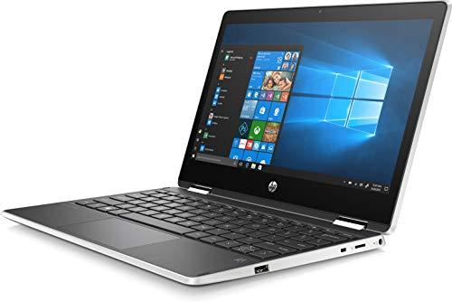 HP HP - Pavilion x360 2-in-1 11.6" Touch-Screen Laptop - Intel Pentium - 4GB Memory - 128GB Solid State Drive - Ash Silver Keyboard Frame, Natural Silver