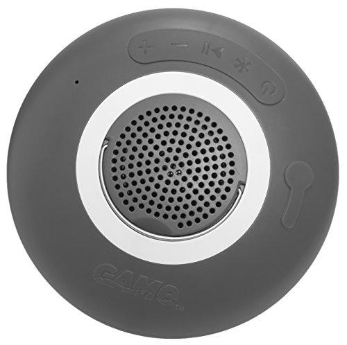 GAME GAME 4312 NEW Underwater Show Bluetooth Wireless Pool Speaker (Waterproof) with Disco Lights, White