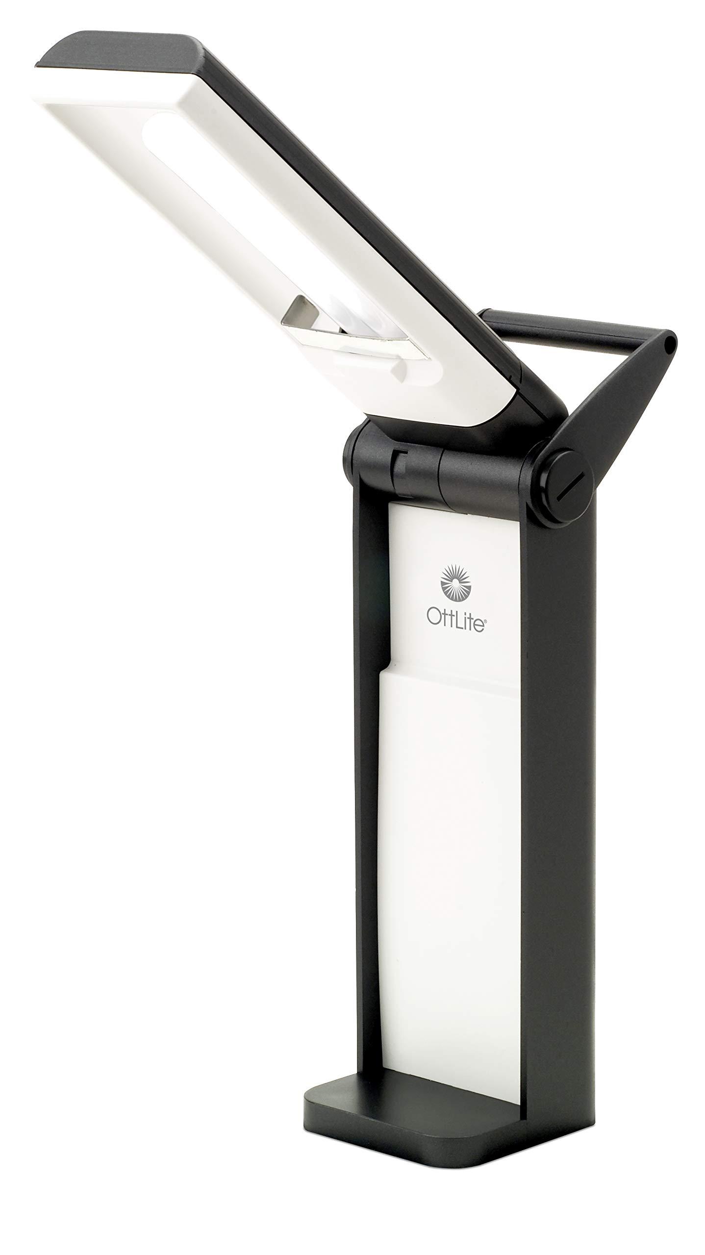 OttLite OttLite L139AB 13 Watt Desk Lamp with Swivel Base, Black