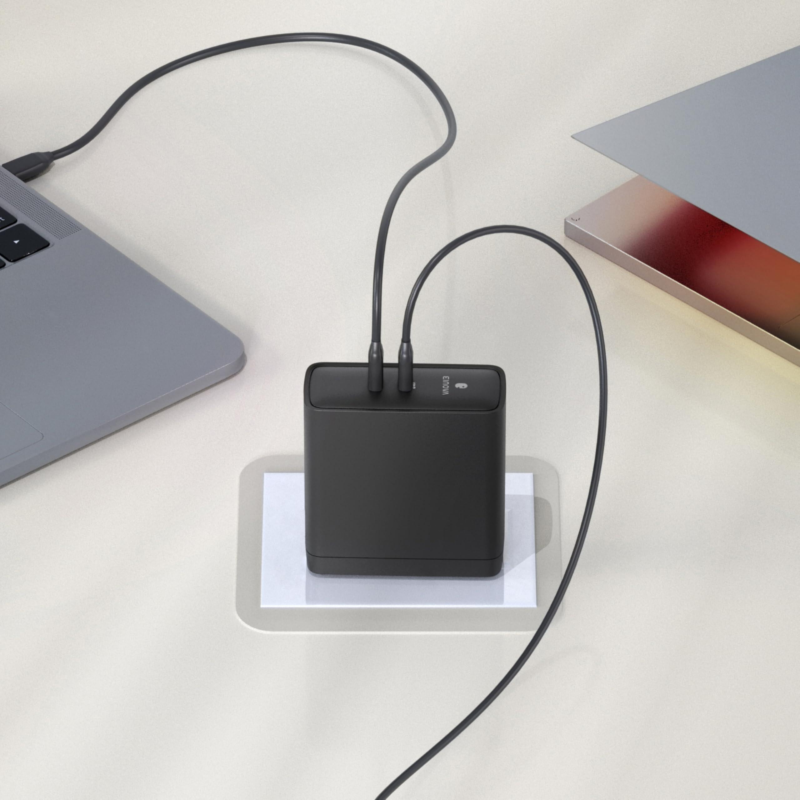 EINOVA Einova Polaris 140W Dual Port 140W USB-C Charger with GaN & PD 3.1 PPS (CXX140WUS.00)