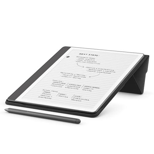 Amazon New Amazon Kindle Scribe Folio Cover with Magnetic Attach, Sleek Protective Case - Premium Leather