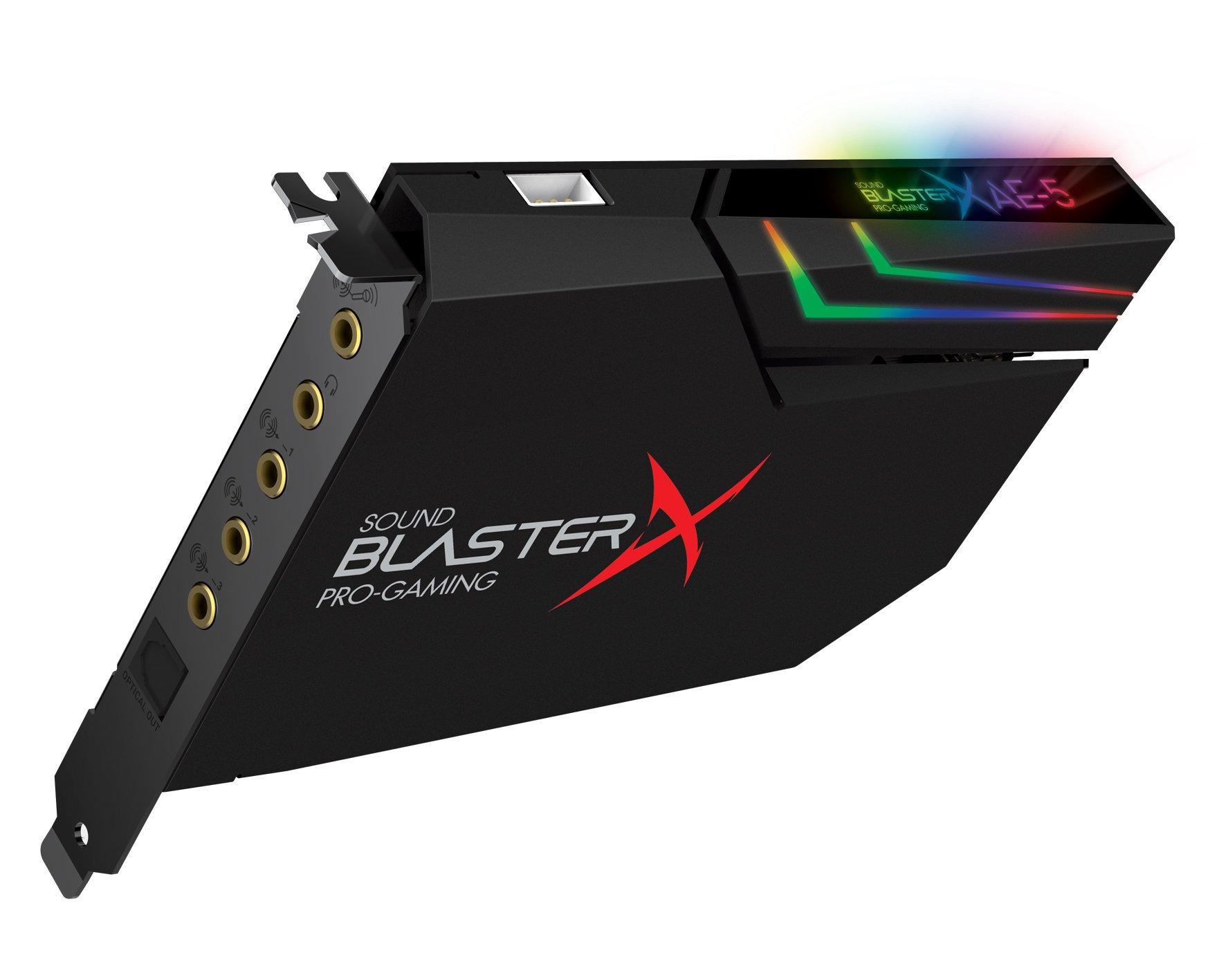 Creative Creative Media Gaming Sound Card Sound BLASTERX AE-5\" SBX-AE5-BKJapan Domestic Genuine Products