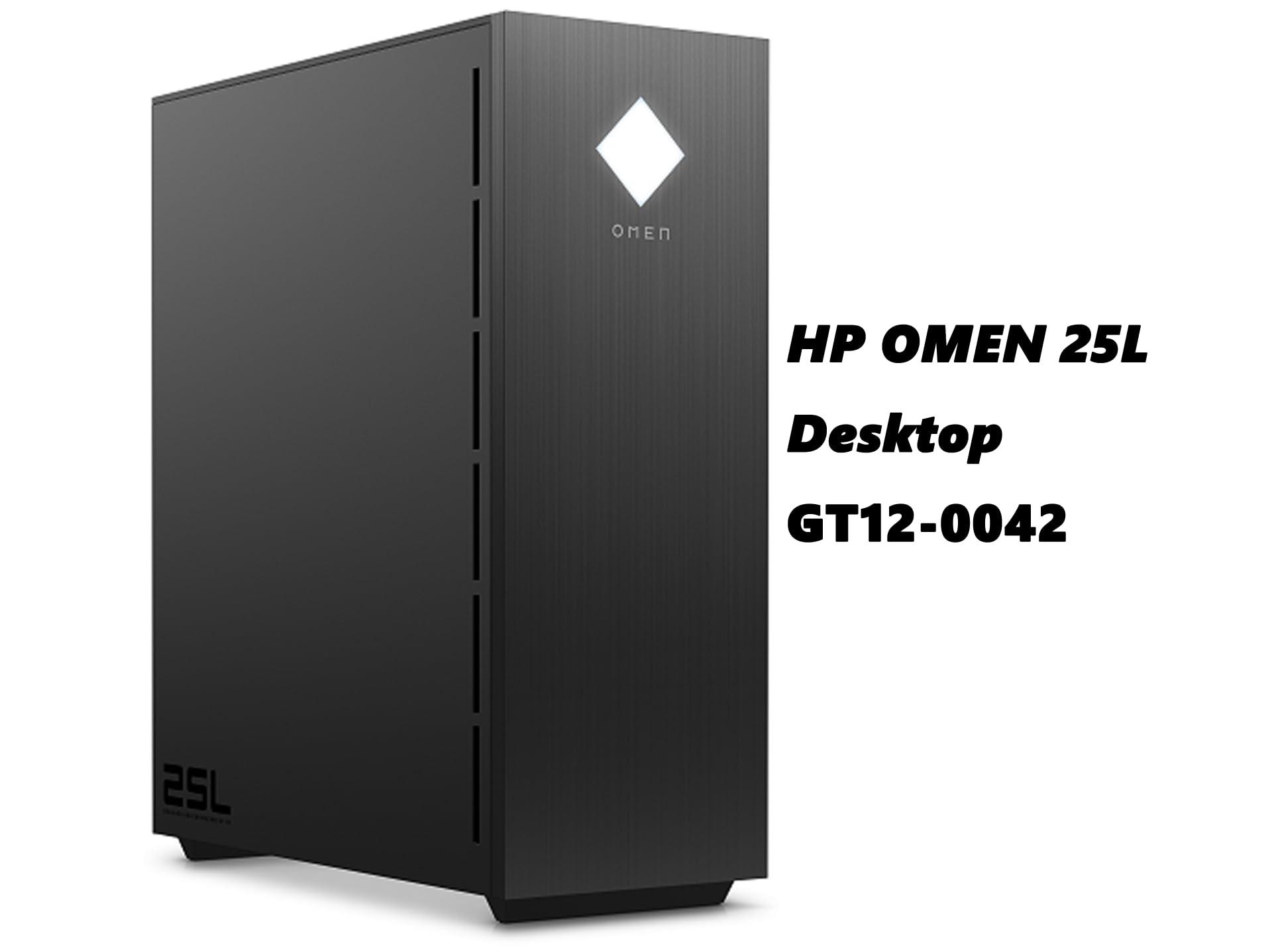 HP HP OMEN 25L Gaming Desktop PC for Student & Business, AMD Ryzen 7 3700x (8-core), NVIDIA GeForce GTX 1660, 64GB RAM|2TB SSD, USB-C, RJ-45, Mouse & Keyboard Included, Windows 11, RK Bundle, GT12-0042