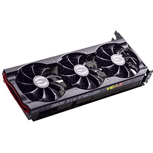 EVGA EVGA 10G-P5-3881-KR GeForce RTX 3080 XC3 BLACK GAMING, 10GB GDDR6X, iCX3 Cooling, ARGB LED