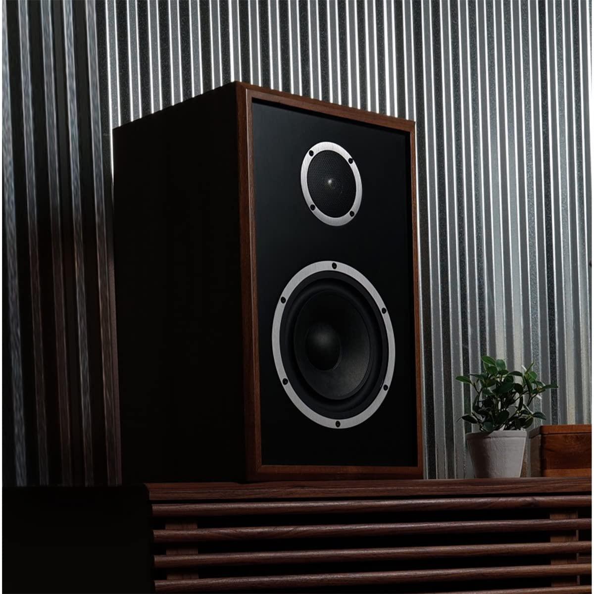 KLH KLH Model Three 2-Way 8-inch Acoustic Suspension Bookshelf Speaker - Each (English Walnut)